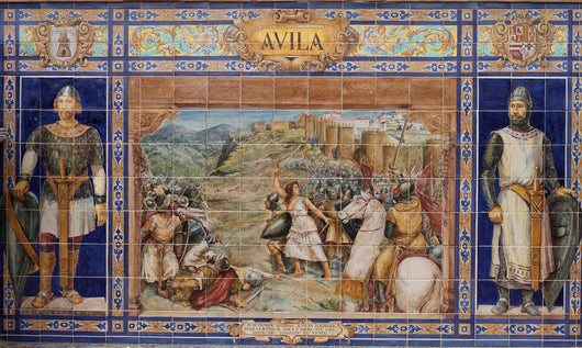 Avila Ceramic Altarpiece with