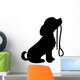 Dog and Leash