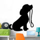 Dog and Leash