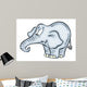 Funny Elephant Wall Mural