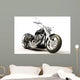 Motorcycle White Wall Decal