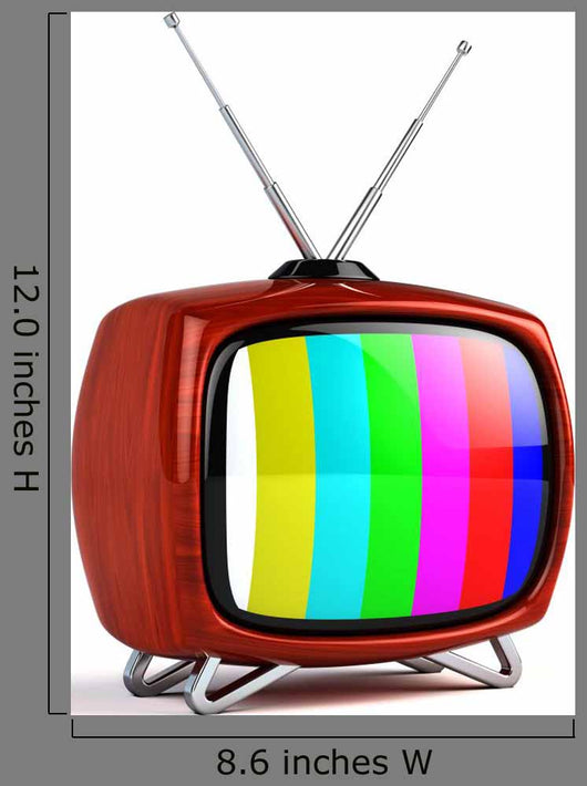 Retro Tv Wall Decal