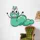 a caterpillar Wall Decal