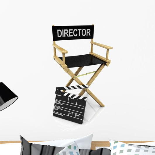 Director Chair and Clapboard