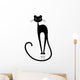 Black Puma Silhouette for Your Design Wall Decal