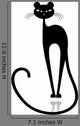 Black Puma Silhouette for Your Design Wall Decal