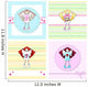 Set with Angels Wall Decal