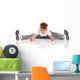 Boy gymnastic Wall Decal