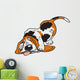 cartoon basset Wall Decal
