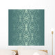 Turquoise Seamless Wallpaper Wall Decal