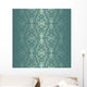 Turquoise Seamless Wallpaper Wall Decal
