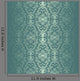 Turquoise Seamless Wallpaper Wall Decal