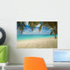 Empty Tropical Beach with Wall Mural