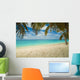 Empty Tropical Beach with Wall Mural