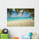 Empty Tropical Beach with Wall Mural