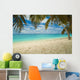 Empty Tropical Beach with Wall Mural