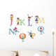 Alphabet Wall Decal Sticker Set