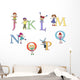 Alphabet Wall Decal Sticker Set