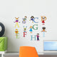 Alphabet Wall Decal Sticker Set