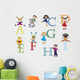 Alphabet Wall Decal Sticker Set