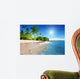 Caribbean Sea and Palms