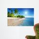 Caribbean Sea and Palms