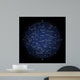 Star Chart - French and English Wall Mural
