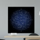 Star Chart - French and English Wall Mural
