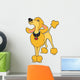 cartoon poodle Wall Decal