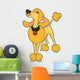 cartoon poodle Wall Decal