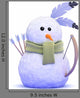 American Indian Snowman Wall Decal