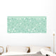 Vector Textured Colorful Branches Wall Decal