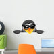3D Penguin Sunglasses Peeps Wall Decal