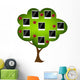 Family Tree Vector Illustration Wall Decal