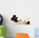 Spa Stones and Orchid Wall Mural