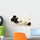 Spa Stones and Orchid Wall Mural