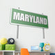 Maryland sign board Wall Decal