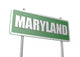 Maryland sign board Wall Decal