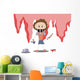 Psychopath Female Wall Mural