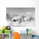 Horses Desert Wall Mural