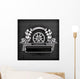 Racing Emblem Black Text