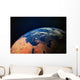 Earth from Space Wall Mural