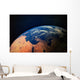 Earth from Space Wall Mural