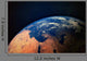 Earth from Space Wall Mural