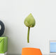 White Lotus Bud Whitr Wall Decal