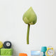White Lotus Bud Whitr Wall Decal