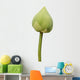 White Lotus Bud Whitr Wall Decal