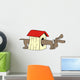 Dachshund-house Wall Decal