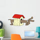 Dachshund-house Wall Decal