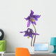 Purple Columbine Wall Decal